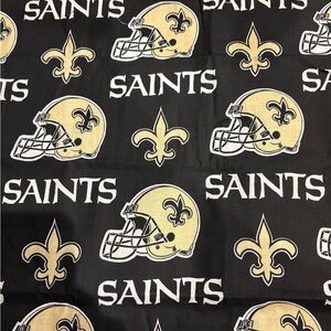 Saints Themed Fabric